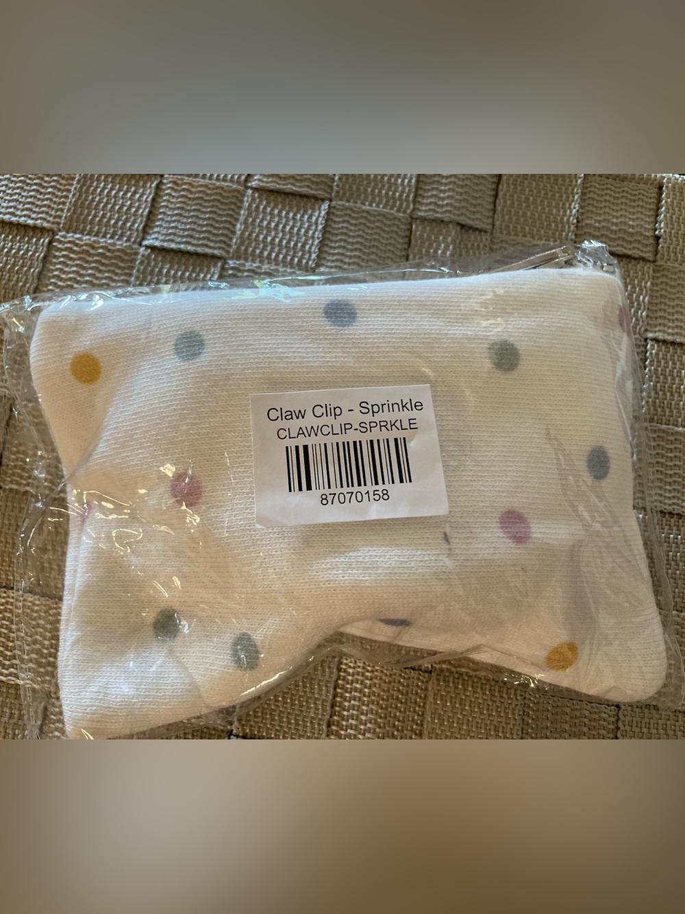 PARKE Birthday Claw Clip (Sprinkle) - NWT - Picture 3 of 8